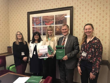 Sir David meets with Baroness Blackwood to discuss Hepatitis C 